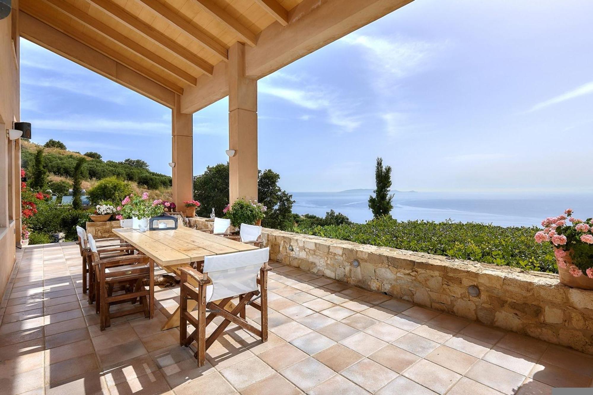 Villa Vollard With Amazing View Pool Heraklion  Ngoại thất bức ảnh