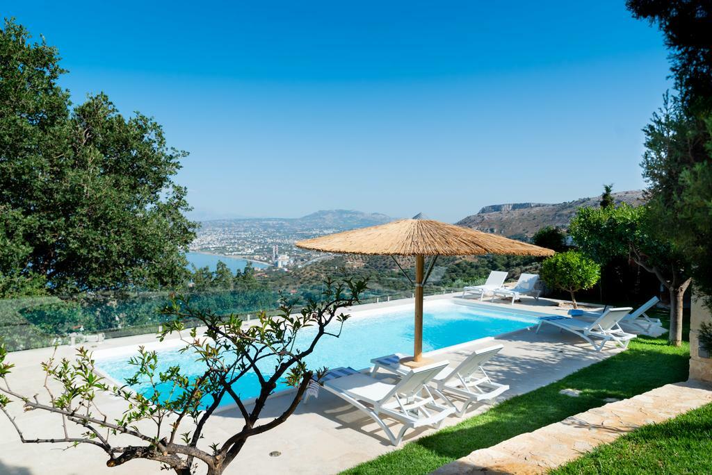 Villa Vollard With Amazing View Pool Heraklion  Tiện nghi bức ảnh
