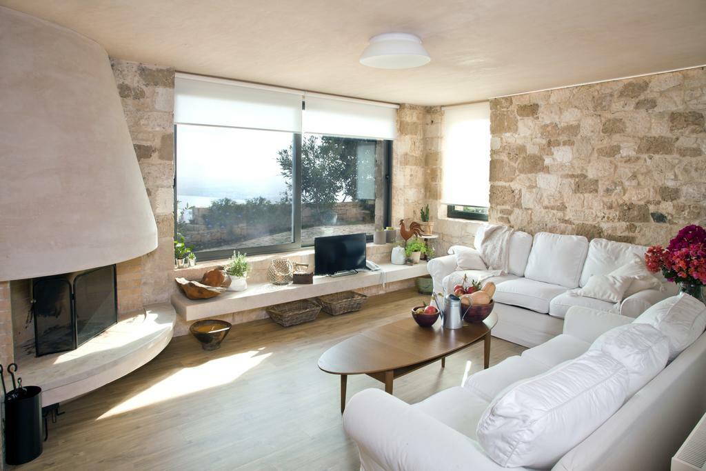Villa Vollard With Amazing View Pool Heraklion  Nội địa bức ảnh